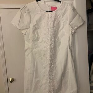 Lilly Pulitzer White Textured Dress